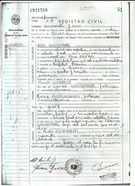 Get Birth Certificates from Argentina